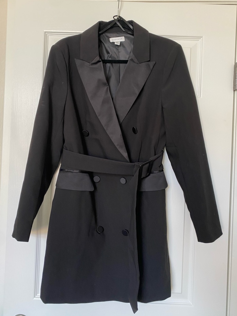 TOPSHOP long blazer coat